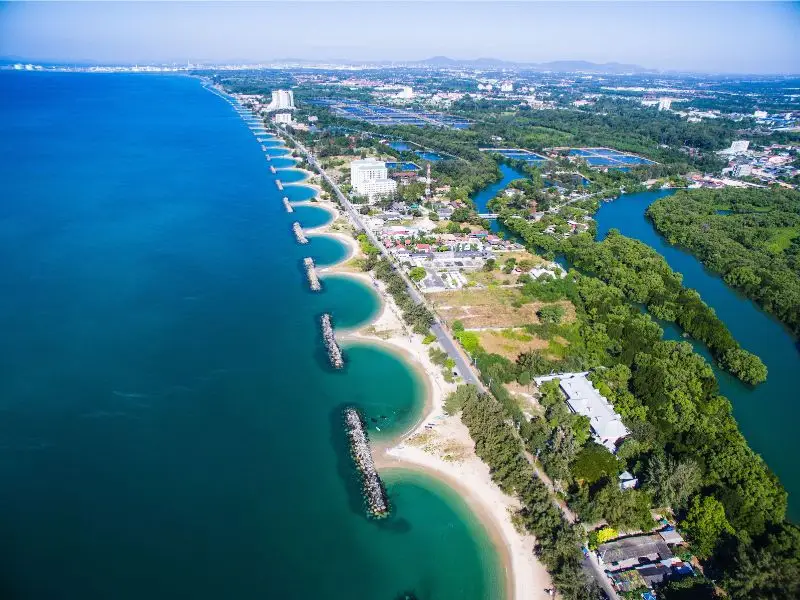 wing foiling Rayong in Thailand
