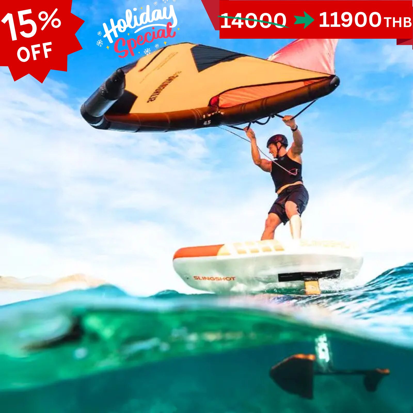 wingfoil full beginner course koh phangan