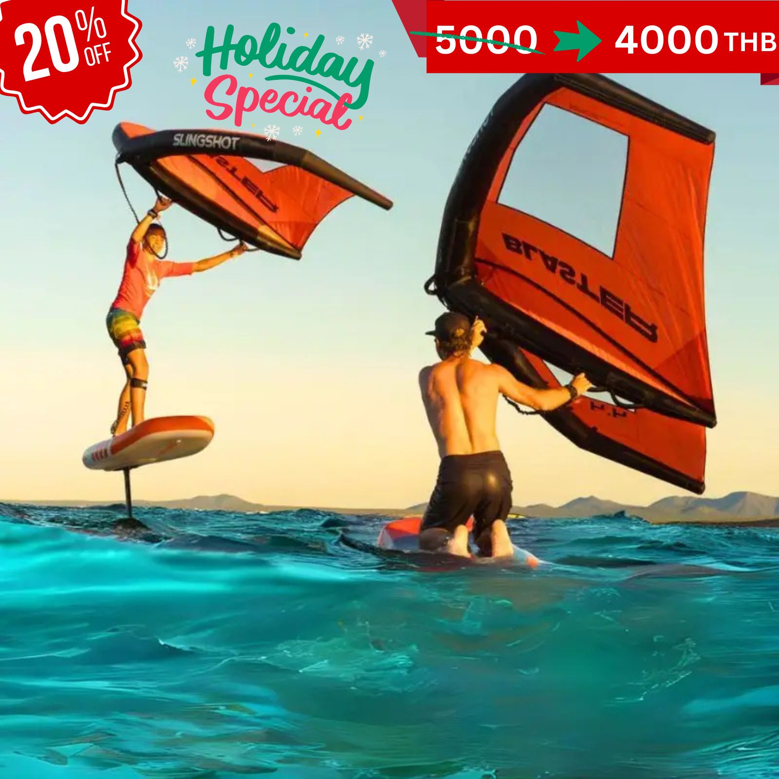 wingfoil discovery course koh phangan