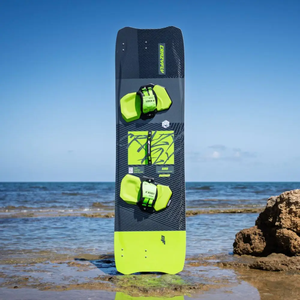 Crazyfly slicer kite surf board thailand